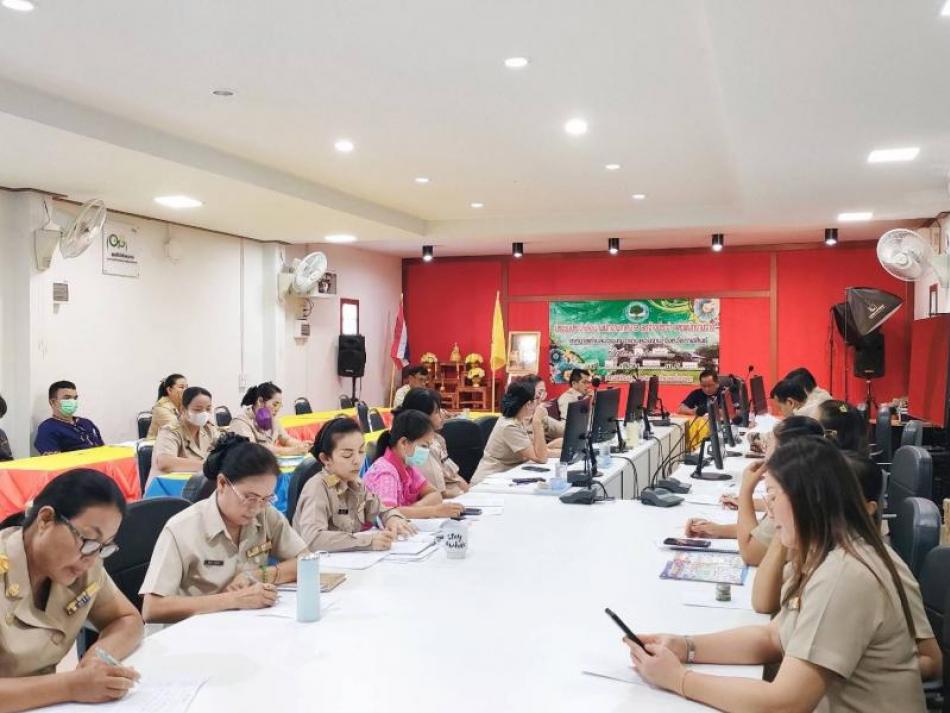 ประชุมประจำเดือนเพิ่อพัฒนาศักยภาพของคณะผู้บริหารท้องถิ่น สมาชิกสภาท้องถิ่น พนักงานเทศบาล พนักงานครูและบุคลากรทางการศึกษา พนักงานจา้ง และผู้นำชุมชนในตำบลม่วงนา ประจำปีงบประมาณ พ.ศ. 2568